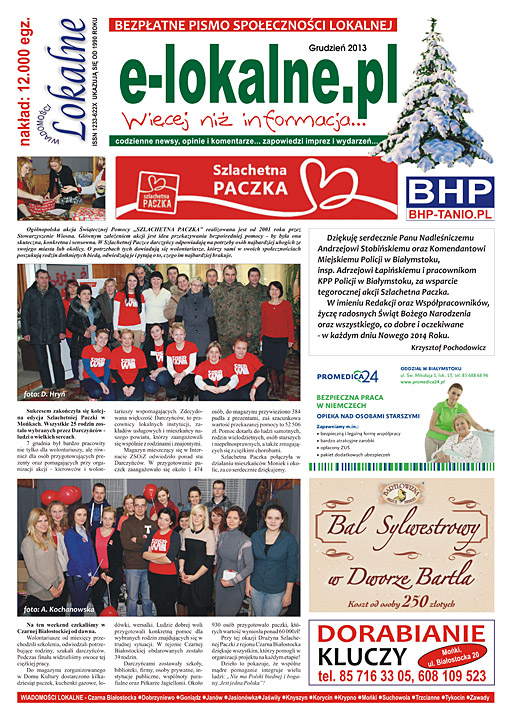 Wiadomości Lokalne grudzień 2013